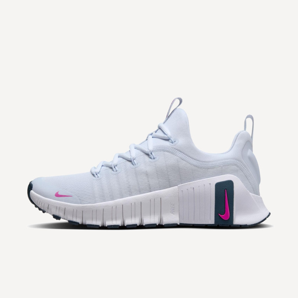Кроссовки FREE METCON 6 Ws (RU 39 EU 40 USw 8.5 СМ 24.5; football grey/armoury navy/hot fuchsia)